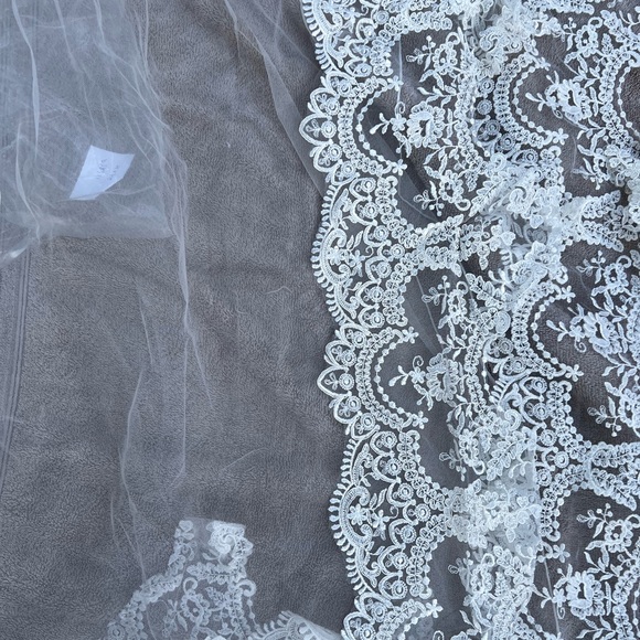 Allure Bridals Strapless Bridal Dress (Style W383) - Picture 9 of 9